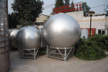 不锈钢球形水箱